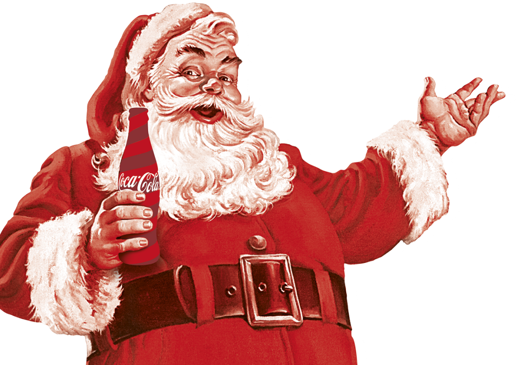 coca cola Santa